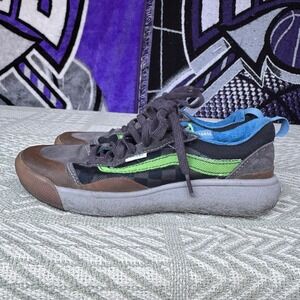 Size M6/W7.5 - Vans MTE UltraRange EXO SE Low Black Olive‎ Sneakers Ultra Cush